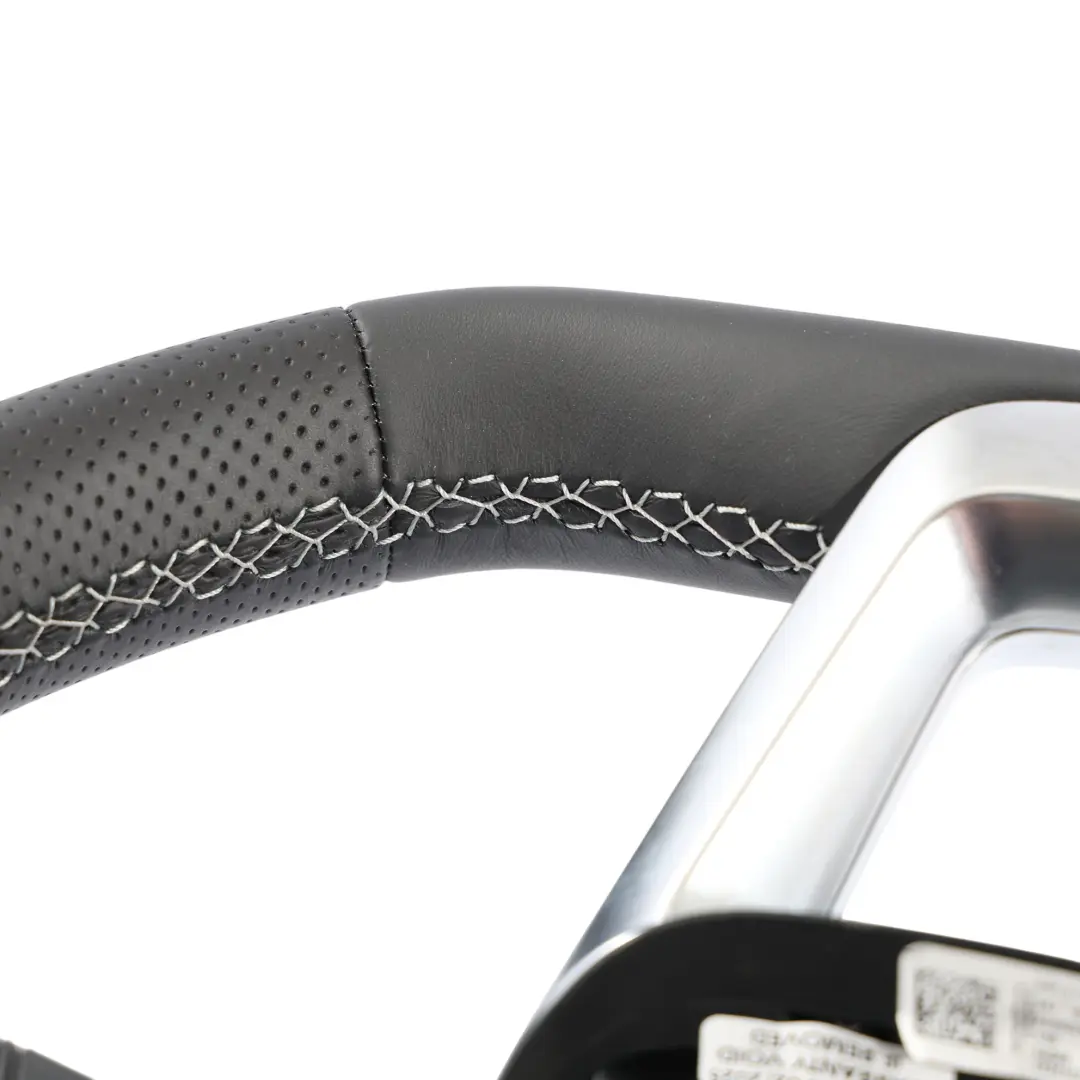 Audi Q5 SQ5 FY Steering Wheel NEW Black Leather Flat Bottom - SKU 80A419091AF-1 - Part number 80A419091AF