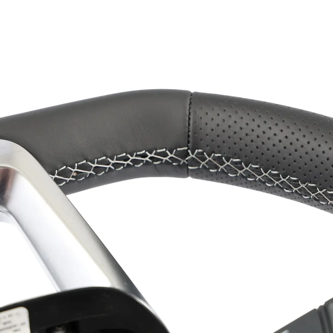 Steering Wheel NEW Black Leather Flat Bottom to Audi Q5 SQ5 FY with Part number 80A419091AF Audi Q5 SQ5 FY Steering Wheel NEW Black Leather Flat Bottom - SKU 80A419091AF-1 - Part number 80A419091AF