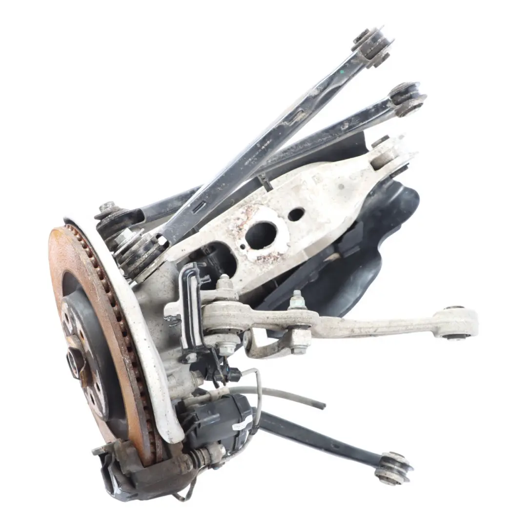 Audi Q5 FY 2.0 TFSI DAXB Petrol Axle Rear Suspension Leg Right O/S Brake Disc - SKU 80A505432G-2 - Part number 80A505432G