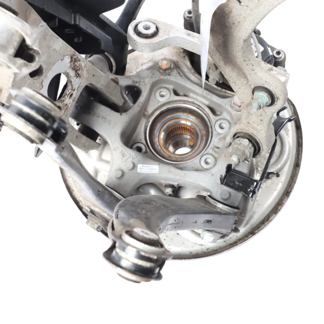 Audi Q5 FY 2.0 TFSI DAXB Petrol Axle Rear Suspension Leg Right O/S Brake Disc - SKU 80A505432G-2 - Part number 80A505432G