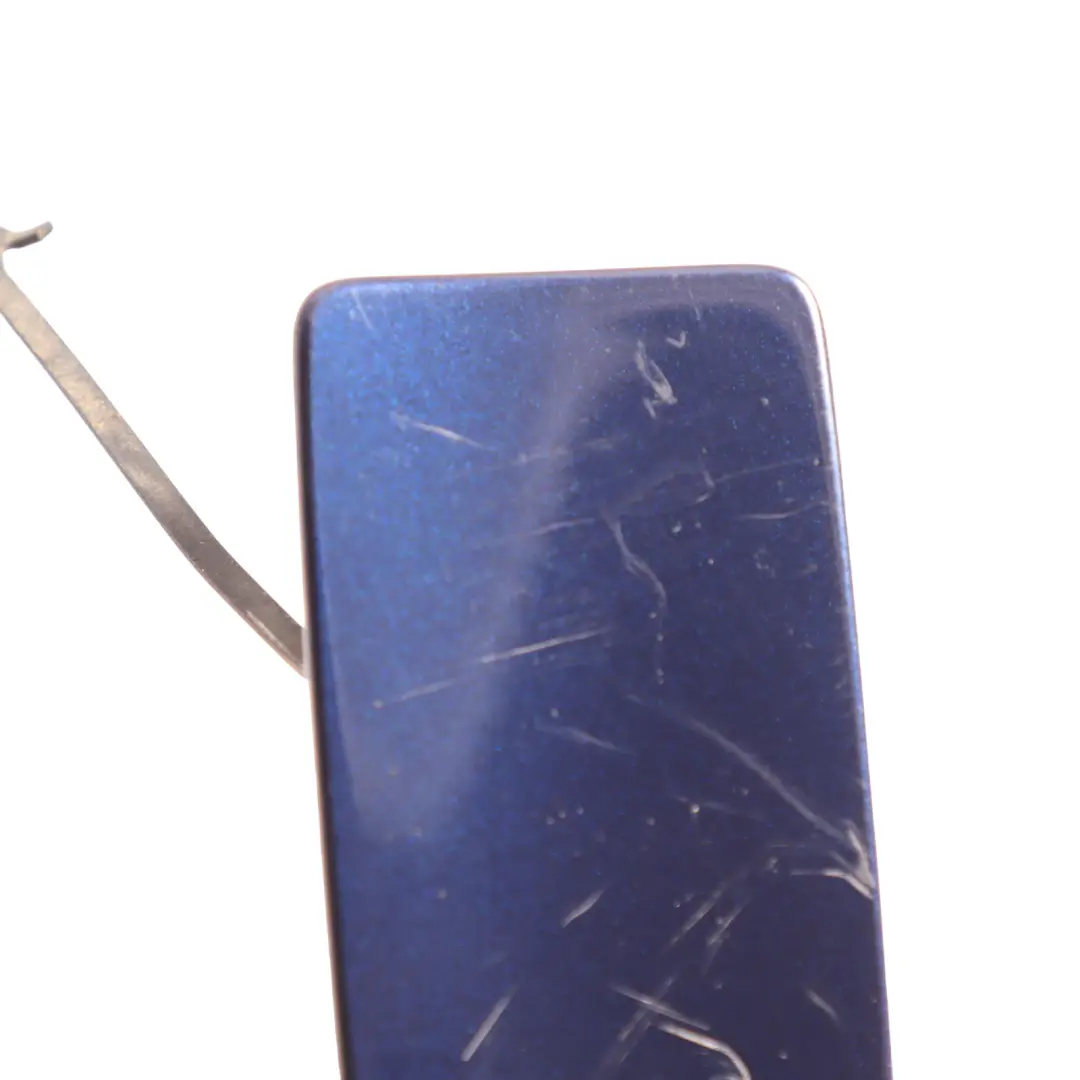 Audi Q5 FY Rear Bumper Tow Eye Hook Cover Right O/S Navarra Blue Metallic - X5H - SKU 80A807442B-NAB - Part number 80A807442B