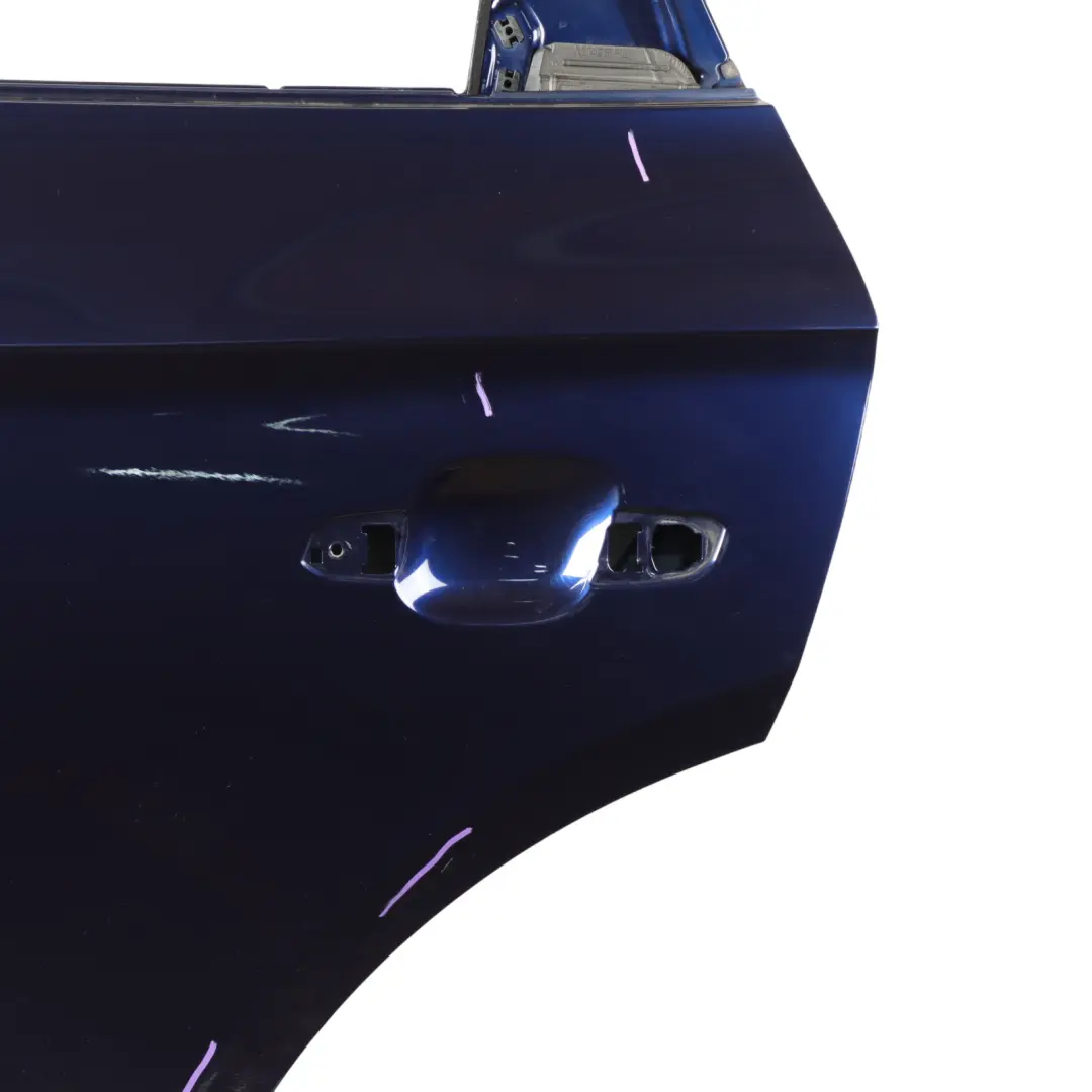 Audi Q5 FY Door Covering Rear Left N/S Navarra Blue Metallic - X5H - SKU 80A833051A-NAB - Part number 80A833051A