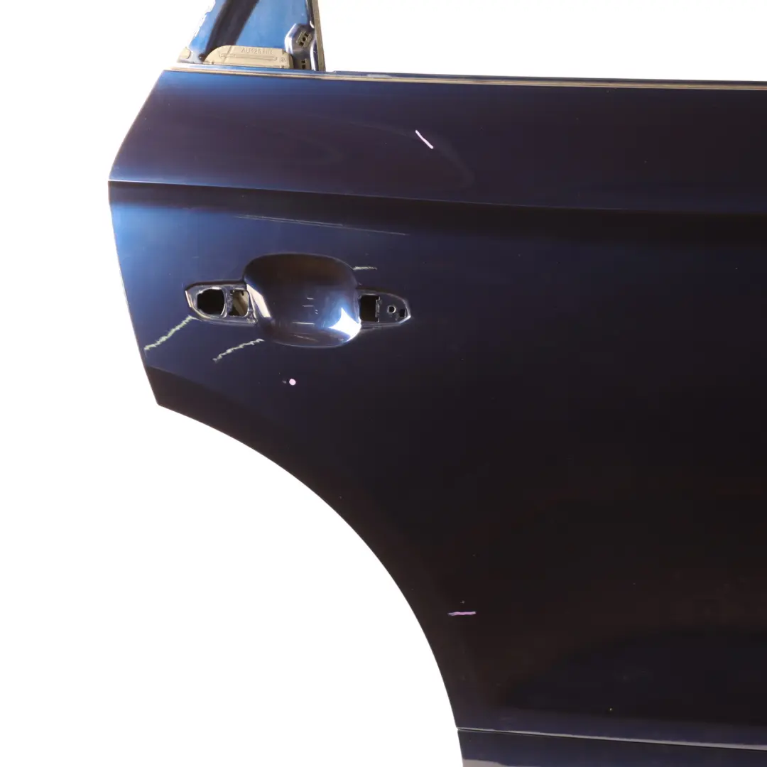 Audi Q5 FY Door Covering Rear Right O/S Navarra Blue Metallic - X5H - SKU 80A833052A-NAB - Part number 80A833052A