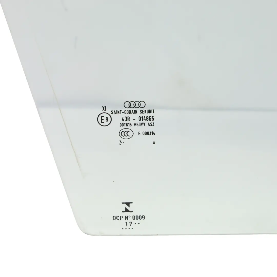 Audi Q5 FY Front Door Window Glass Glazing Right O/S AS2 - SKU 80A845022 - Part number 80A845022