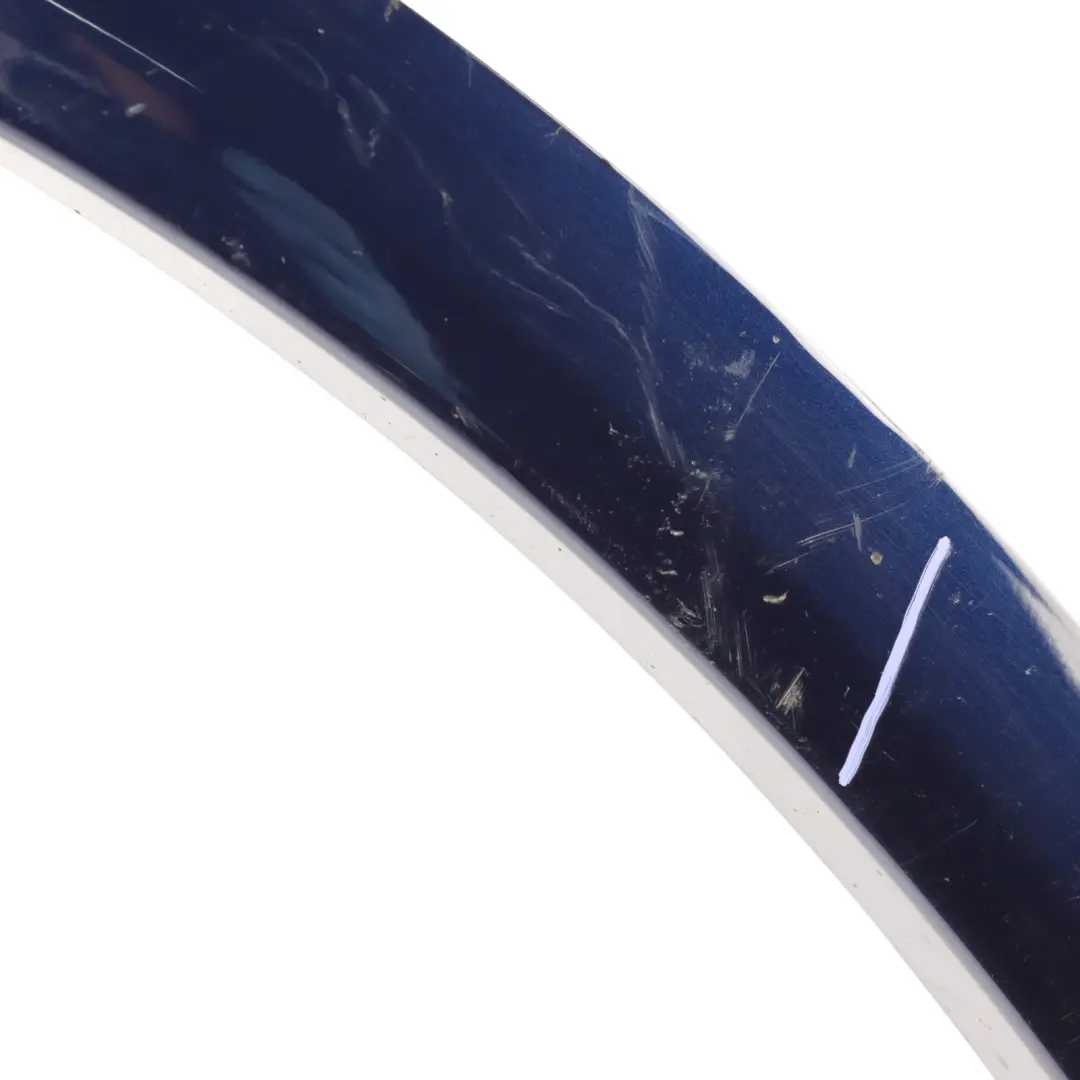 Audi SQ5 FY Wheel Arch Cover Front Right O/S Trim Strip Navarra Blue - H5X - SKU 80A853718F-NAB - Part number 80A853718F