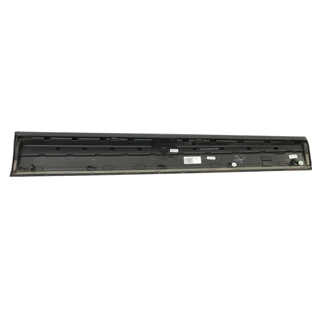 Audi Q5 FY Front Door Strip Moulding Right O/S Navarra Blue Metallic - H5X - SKU 80A853960B-NAB - Part number 80A853960B