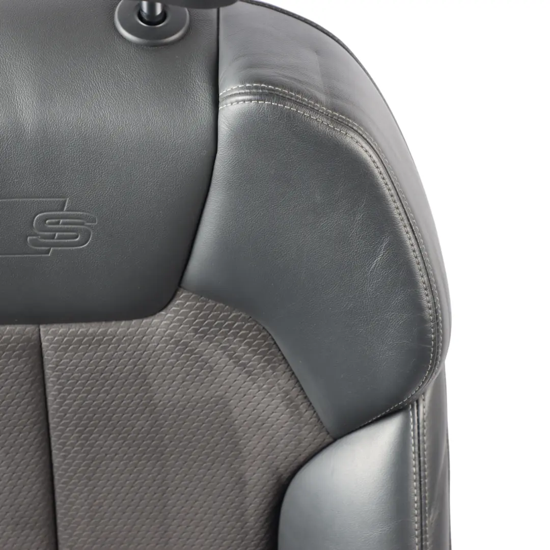 Audi Q5 FY Sport Seat Front Heated S-Line Half Leather Black Right O/S - SKU 80A881806M - Part number 80A881806M
