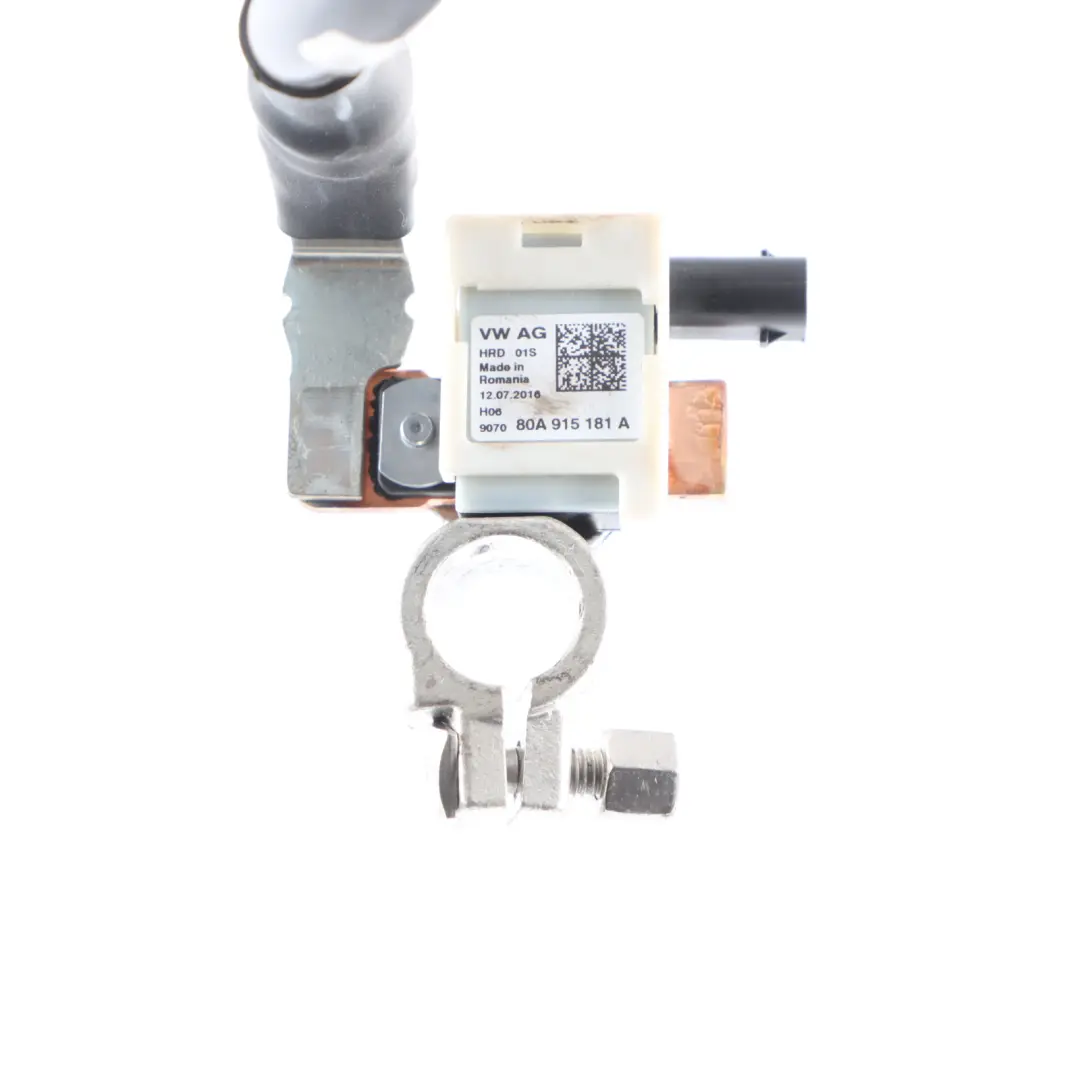 Audi Q5 8R Compact Battery Earth Negative Terminal Cable Lead - SKU 80A915181A - Part number 80A915181A