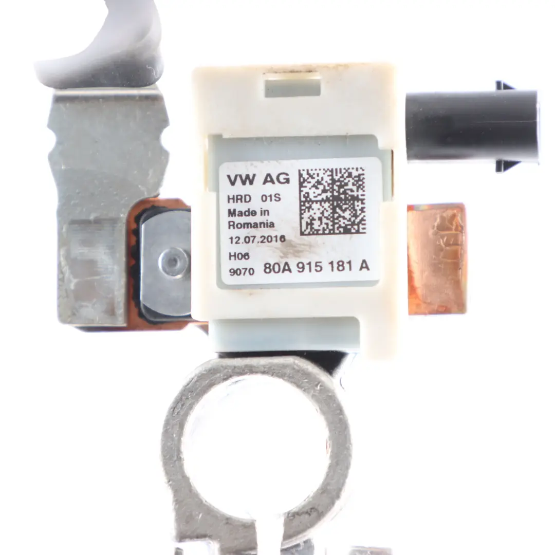 Audi Q5 8R Compact Battery Earth Negative Terminal Cable Lead - SKU 80A915181A - Part number 80A915181A