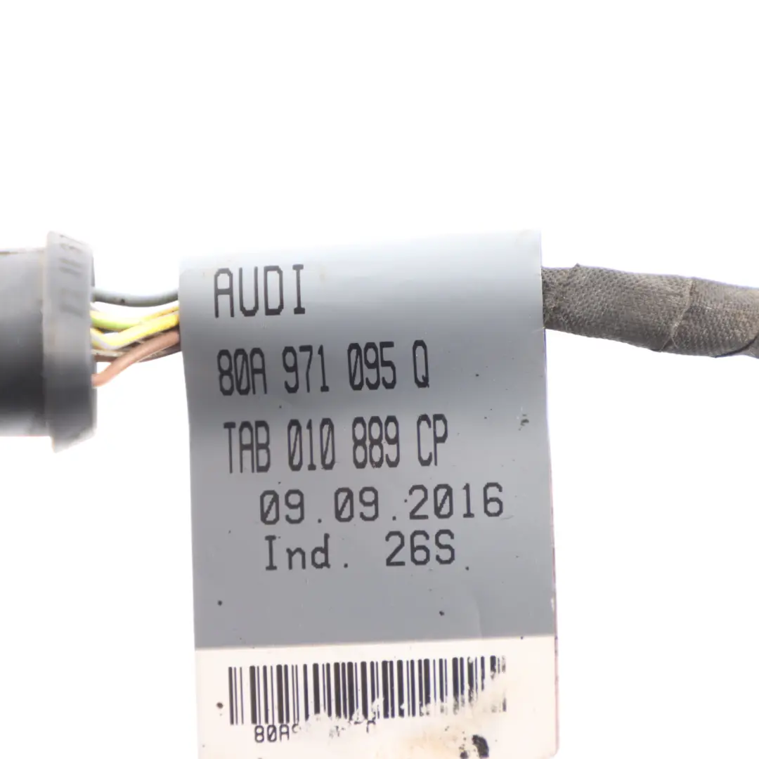 Front Bumper PDC Parking Sensor Harness Wiring Loom Cable to Audi Q5 FY with Part number 80A971095Q Audi Q5 FY Front Bumper PDC Parking Sensor Harness Wiring Loom Cable - SKU 80A971095Q - Part number 80A971095Q