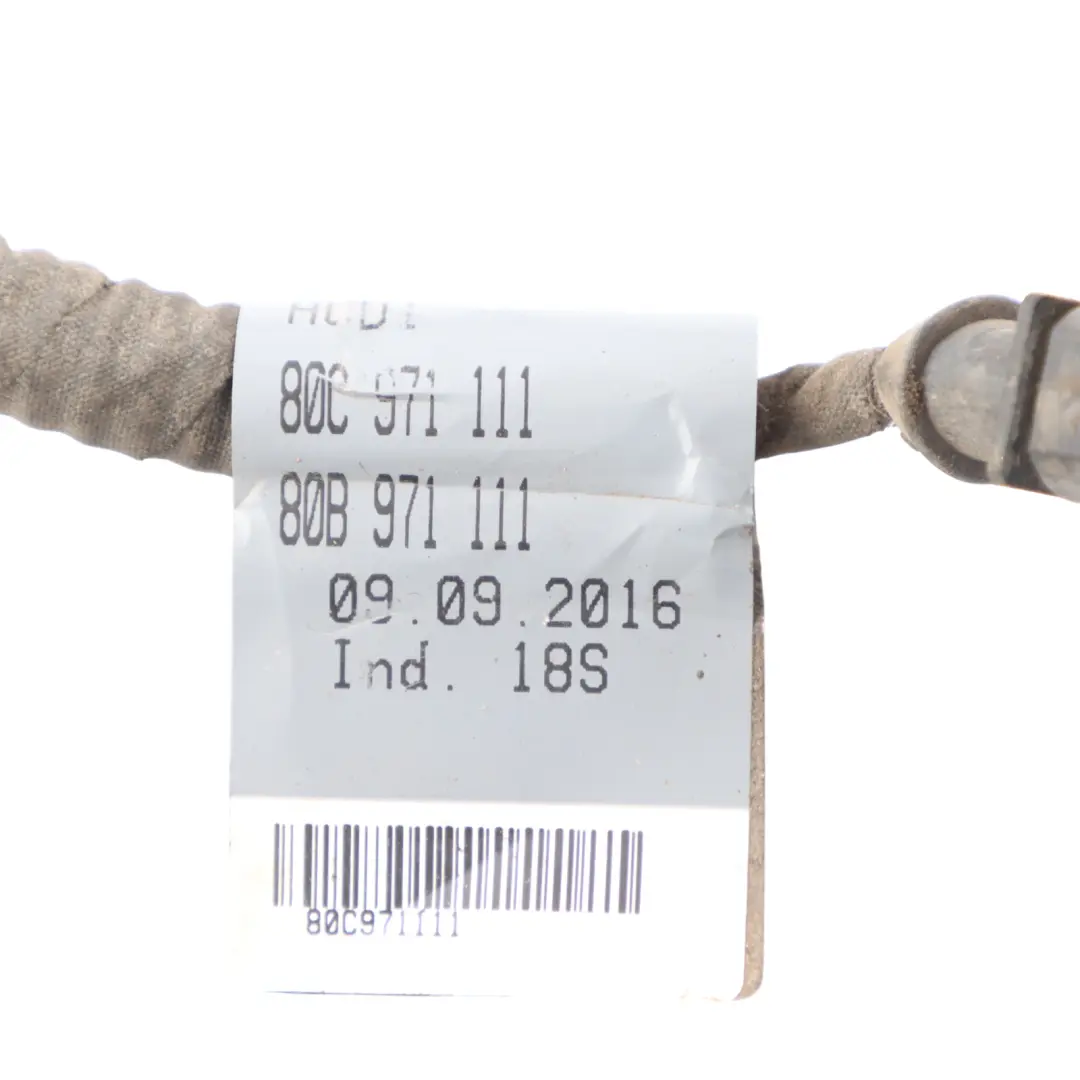 Audi Q5 FY Electric Steering Rack Wiring Harness Loom Cable - SKU RHD-80C971111 - Part number 80C971111