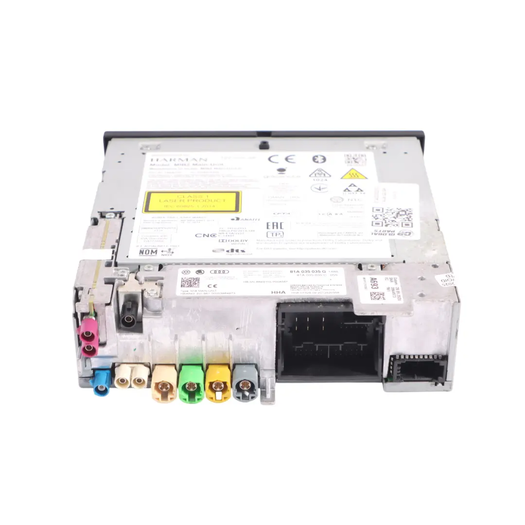 Audi Q2 GA Sat Nav Multimedia Control Unit Module SD SIM MIB2 HIGH - SKU 81A035035G - Part number 81A035035G