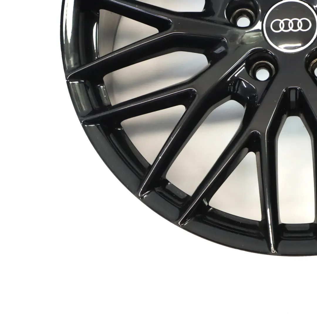 81A Black Wheel Alloy Rim 19" 8J ET:45 Multi Spoke Audi Q2 - SKU 81A601025AB-1 - Part number 81A601025AB