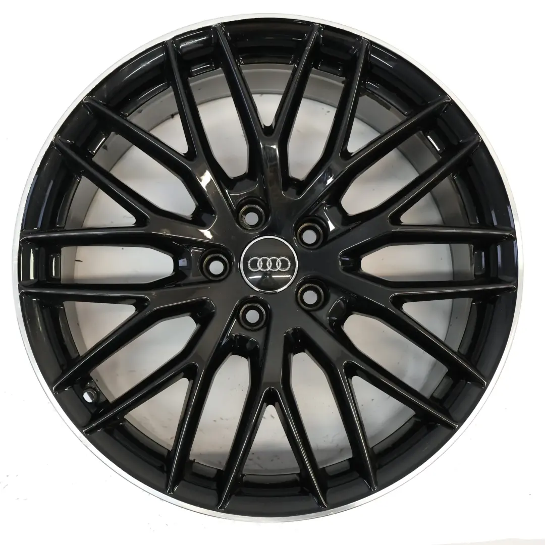 Audi Q2 81A Schwarze Alufelge 19" 8J ET:45 Vielspeiche - SKU 81A601025AB-2 - Teilenummer 81A601025AB