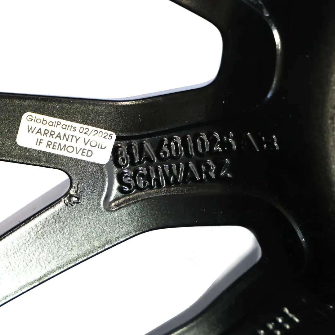 81A Cerchio In Lega Nero 19" 8J ET:45 Multi Spoke per Audi Q2 con numero di parte 81A601025AB Audi Q2 81A Cerchio In Lega Nero 19" 8J ET:45 Multi Spoke - SKU 81A601025AB-2 - Numero di parte 81A601025AB