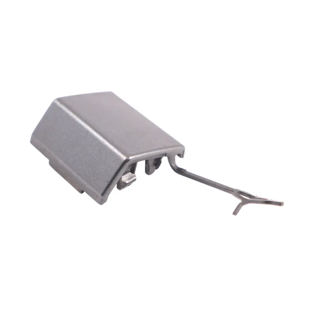 Bumper Towing Hook Eye Cover Daytona Grey Pearl Z7S to Audi Q2 GA Rear with Part number 81A807441D Audi Q2 GA Rear Bumper Towing Hook Eye Cover Daytona Grey Pearl Z7S - SKU 81A807441D-DGR - Part number 81A807441D