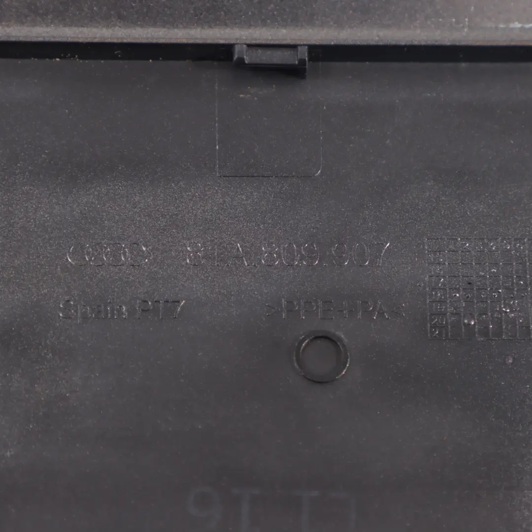 Audi Q2 GA Fuel Filler Fill Flap Cover Cap Arrow Daytona Grey Metallic - Z7S - SKU 81A809907-DGR - Part number 81A809907