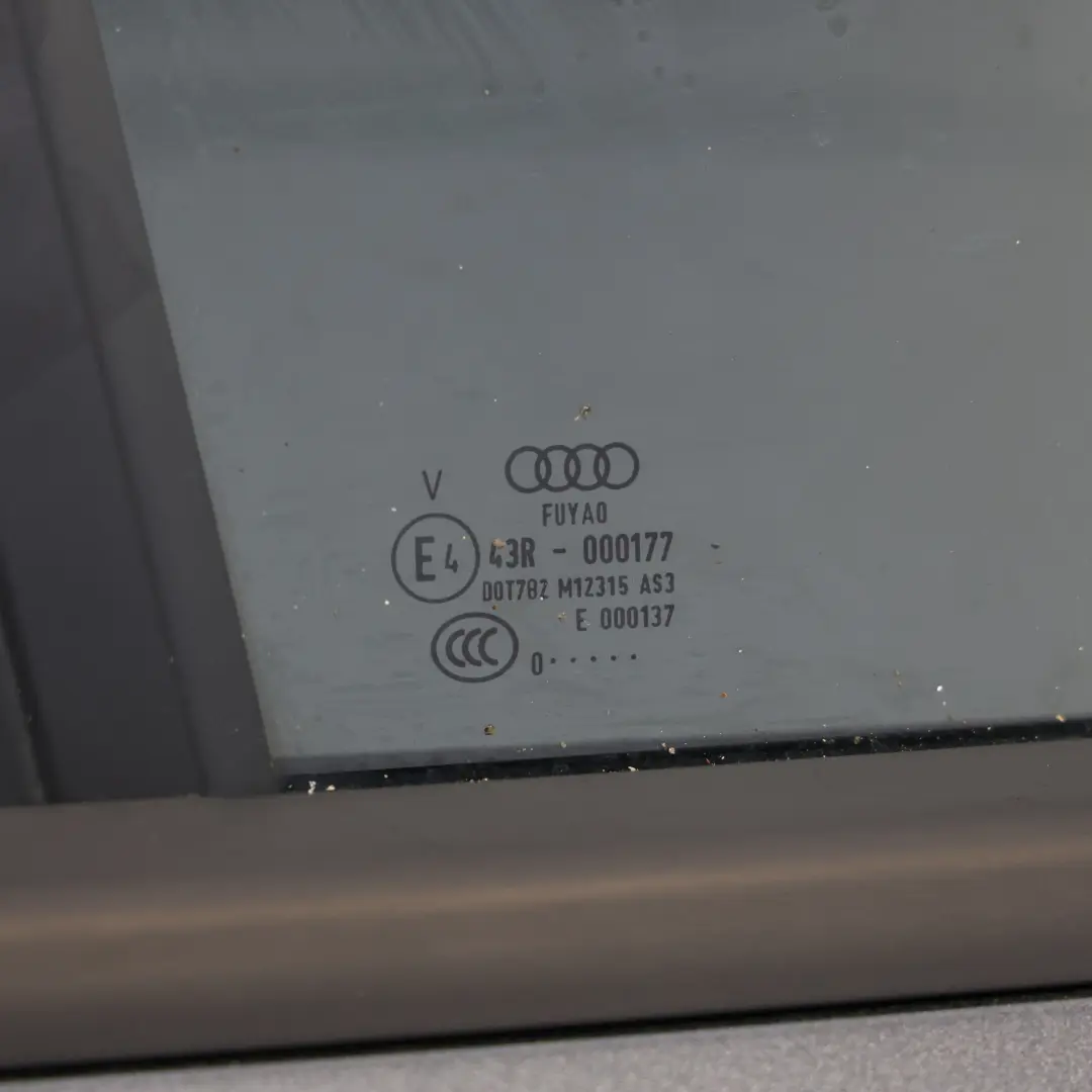 Audi Q2 GA Door Rear Left N/S Daytona Grey Pearl Effect - Z7S - SKU 81A833051C-DGR - Part number 81A833051C