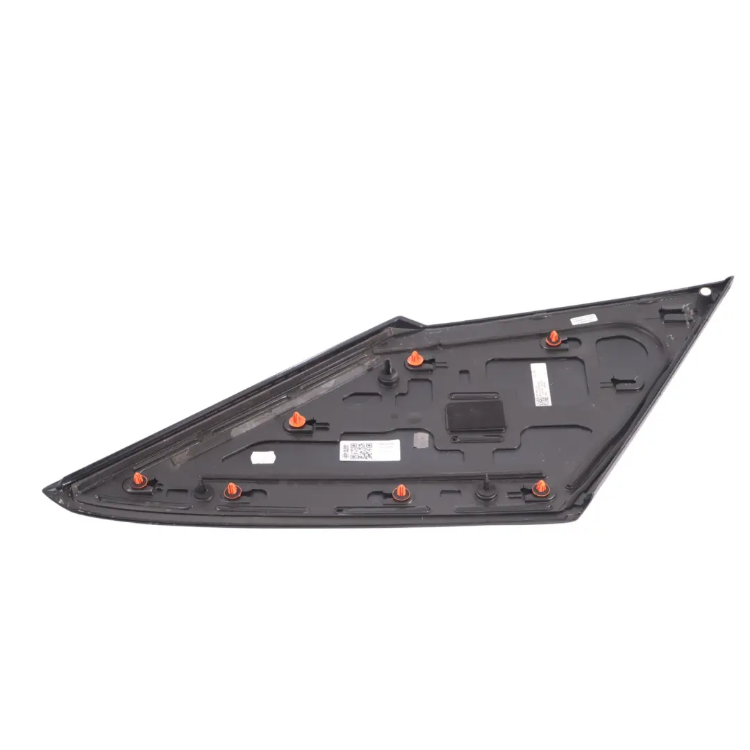 Audi Q2 GA C Pillar Trim Cover Panel Left N/S Brilliant Black Metallic - Y9B - SKU 81A853377A-BBL - Part number 81A853377A
