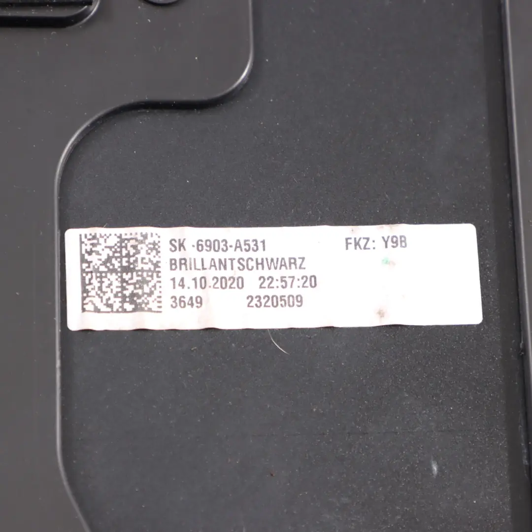 Audi Q2 GA C Pillar Trim Cover Panel Left N/S Brilliant Black Metallic - Y9B - SKU 81A853377A-BBL - Part number 81A853377A