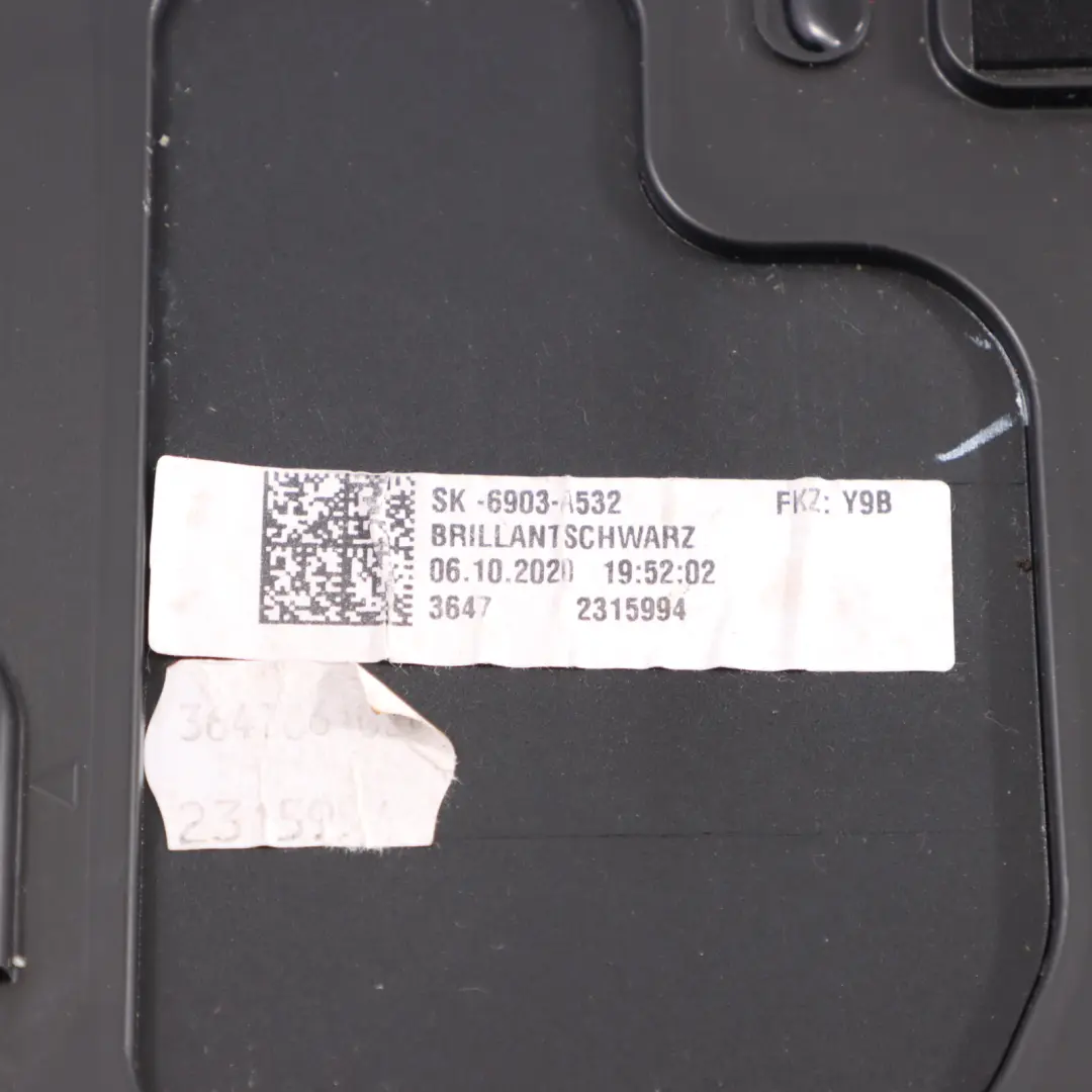 Audi Q2 GA C Pillar Trim Cover Panel Right O/S Brilliant Black Metallic - Y9B - SKU 81A853378A-BBL - Part number 81A853378A