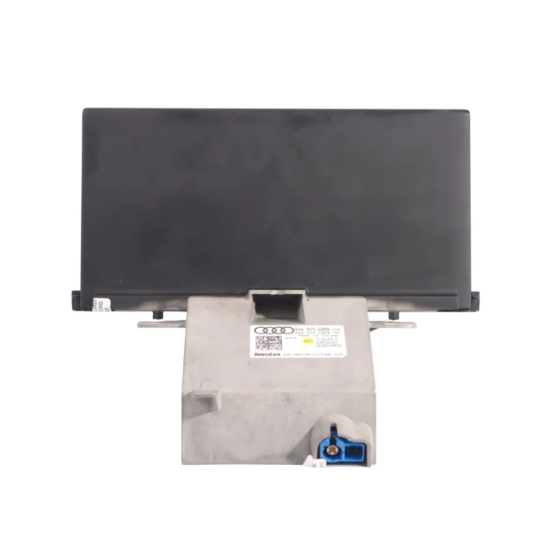NAV Multimedia Nawigacja Wyświetlacz Ekran MMI 8,25" do Audi Q2 GA o numerze 81A919605B Audi Q2 GA NAV Multimedia Nawigacja Wyświetlacz Ekran MMI 8,25" - SKU 81A919605B - Numer Części 81A919605B