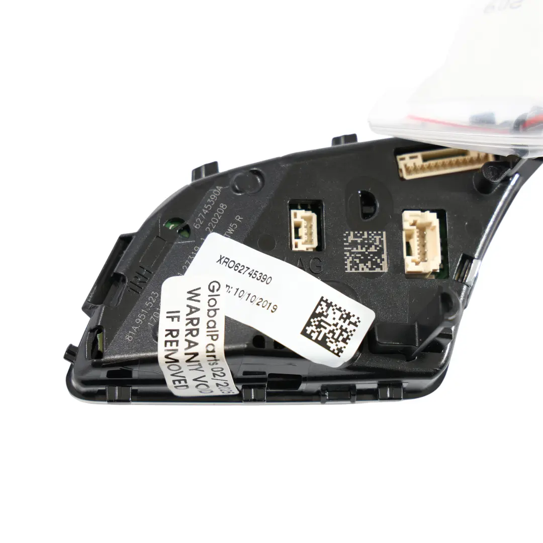 Interruptor Multifunción Botón Derecho para Audi A3 8V Volante con número de pieza 81A951523 Audi A3 8V Volante Interruptor Multifunción Botón Derecho - SKU 81A951523-1 - Número de pieza 81A951523