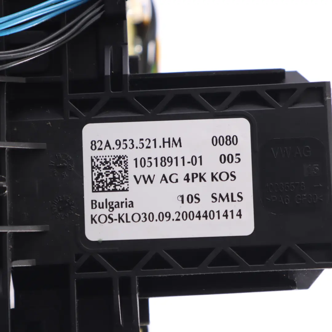 Interruptor Dirección Cluster Control Crucero Stalk Slip para Audi Q2 GA con número de pieza 82A953521HM Audi Q2 GA Interruptor Dirección Cluster Control Crucero Stalk Slip - SKU 82A953521HM - Número de pieza 82A953521HM
