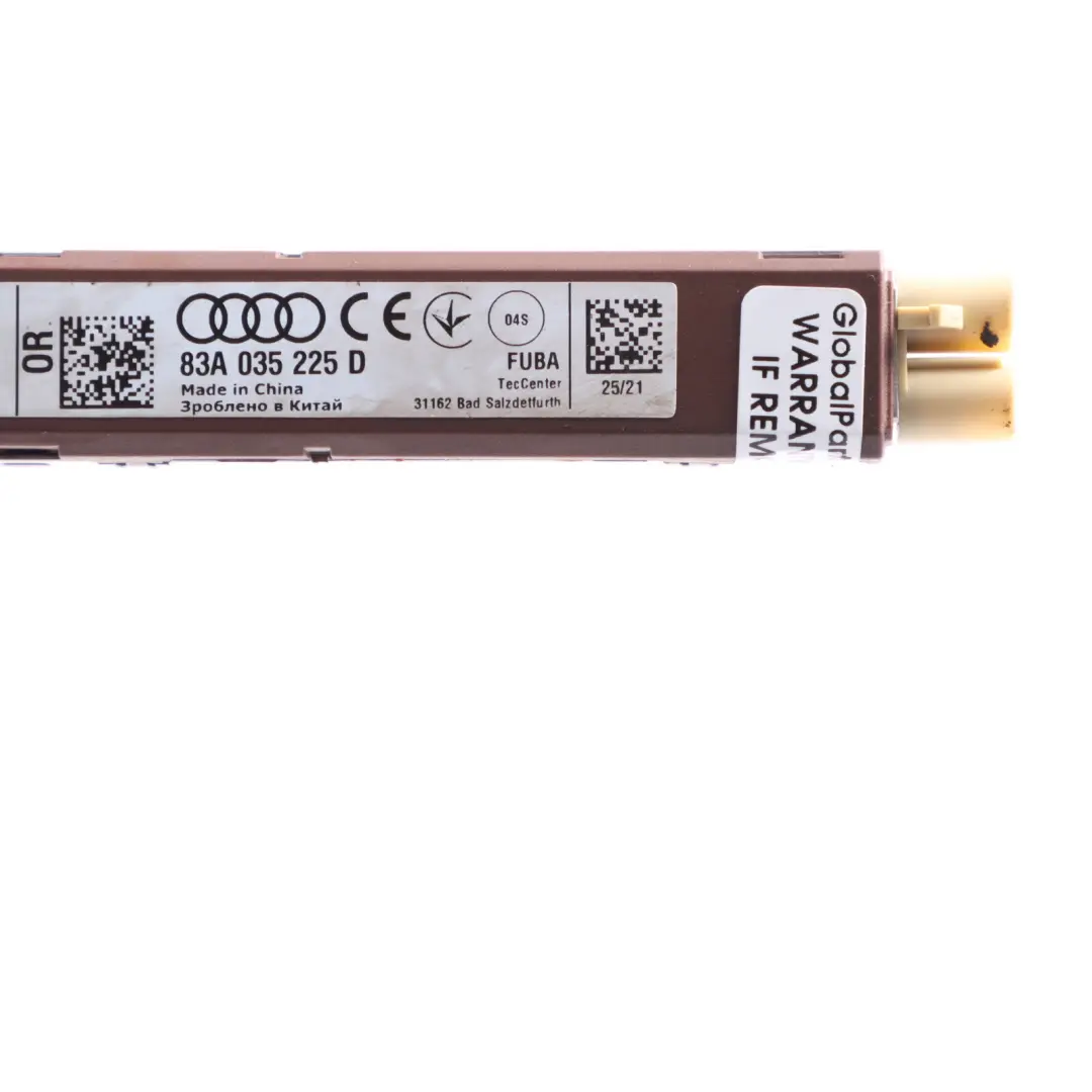 Audi Q3 F3 Amplificador Antena Módulo Unidad Control - SKU 83A035225D - Número de pieza 83A035225D