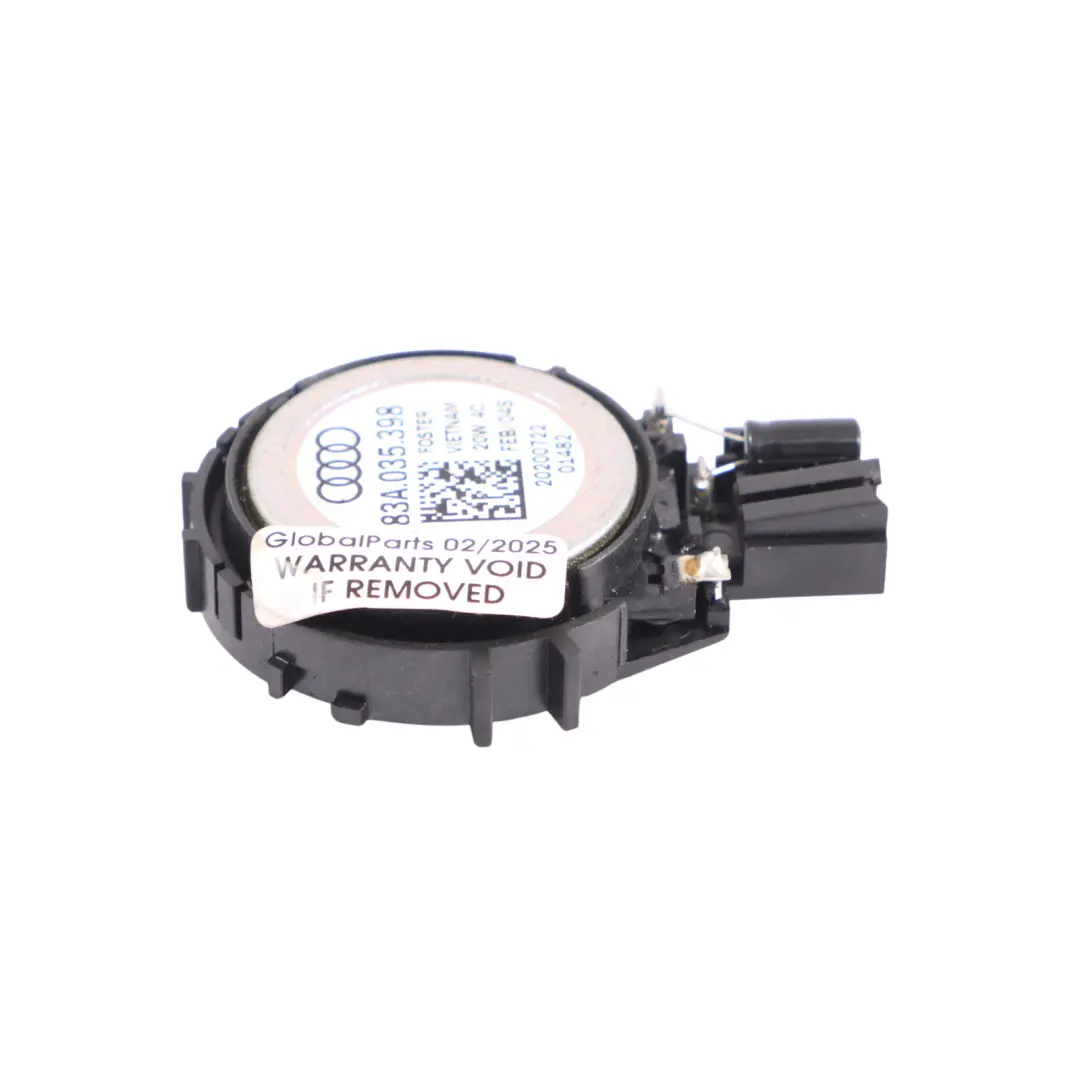 Audi Q5 FY Frontlautsprecher Hochtöner Sound A Säule Vorne Rechts - SKU 83A035398 - Teilenummer 83A035398