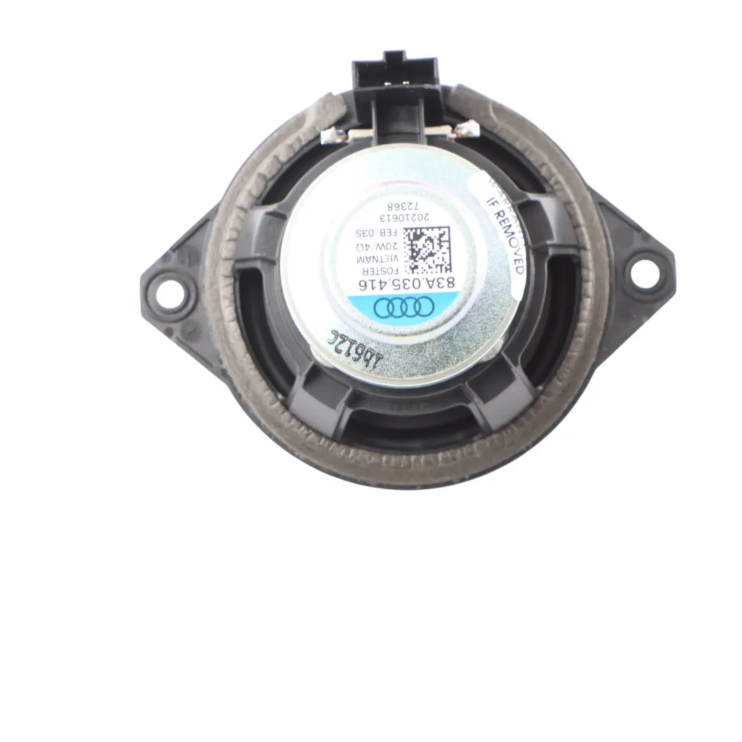 RSQ3 F3 Salpicadero Altavoz Frontal Izquierdo Derecho para Audi Q3 con número de pieza 83A035416 Audi Q3 RSQ3 F3 Salpicadero Altavoz Frontal Izquierdo Derecho - SKU 83A035416 - Número de pieza 83A035416