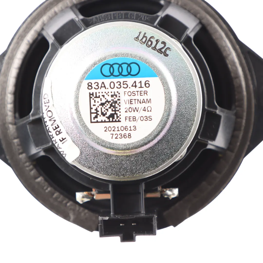 RSQ3 F3 Cruscotto Altoparlante Altoparlante Anteriore Destro per Audi Q3 con numero di parte 83A035416 Audi Q3 RSQ3 F3 Cruscotto Altoparlante Altoparlante Anteriore Destro - SKU 83A035416 - Numero di parte 83A035416