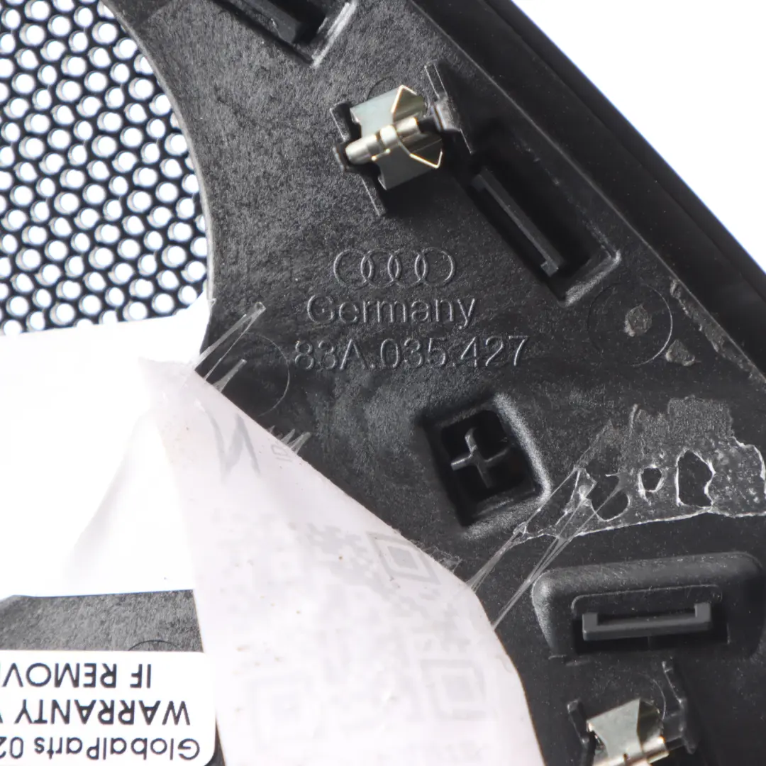 RSQ3 F3 Cache Haut-Parleur Avant Gauche Garniture pour Audi Q3 à propos du numéro de pièce 83A035427 Audi Q3 RSQ3 F3 Cache Haut-Parleur Avant Gauche Garniture - SKU 83A035427 - Numéro de pièce 83A035427