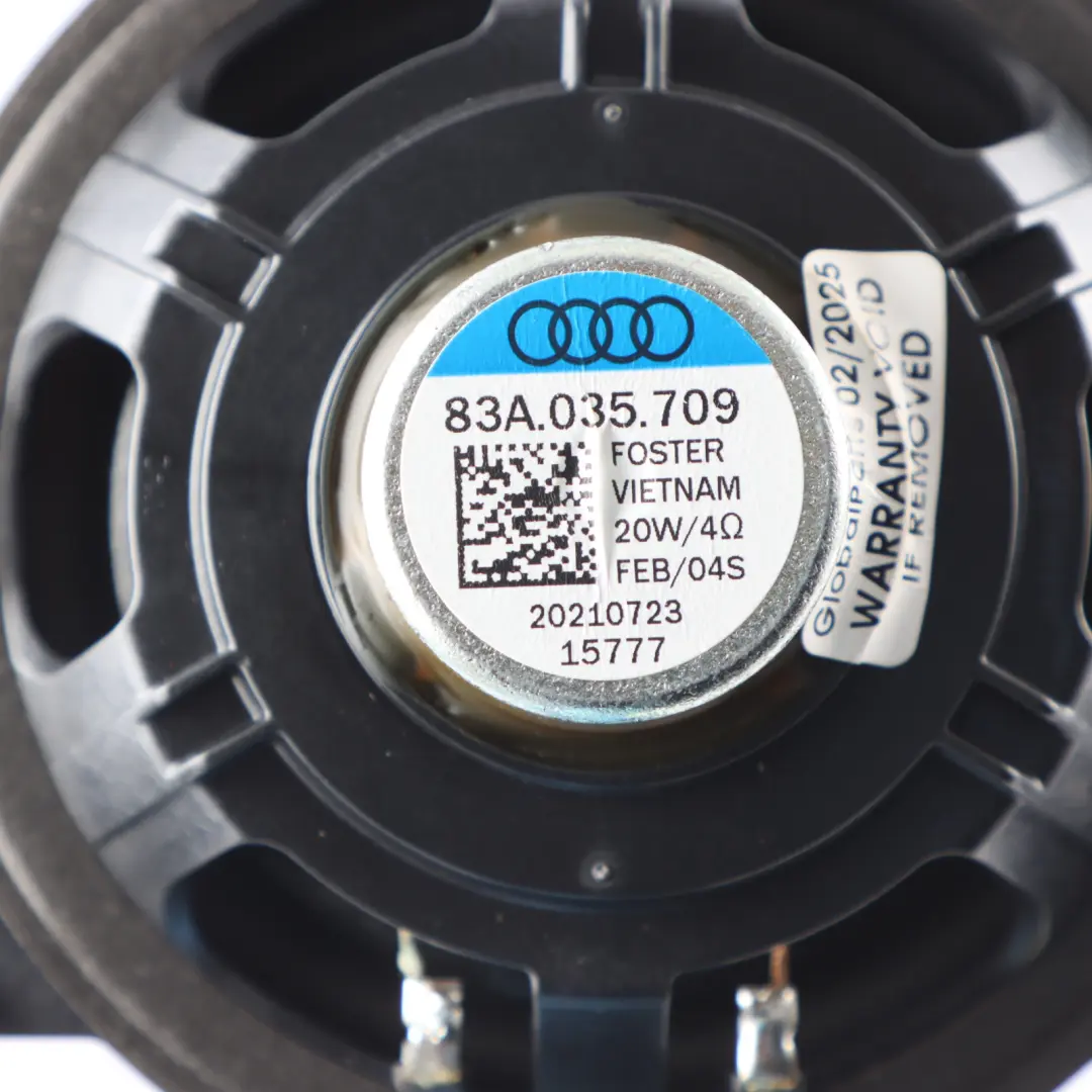 Audi Q3 RSQ3 F3 A3 8Y C Säule Lautsprecher Hinten Links Rechts - SKU 83A035709 - Teilenummer 83A035709