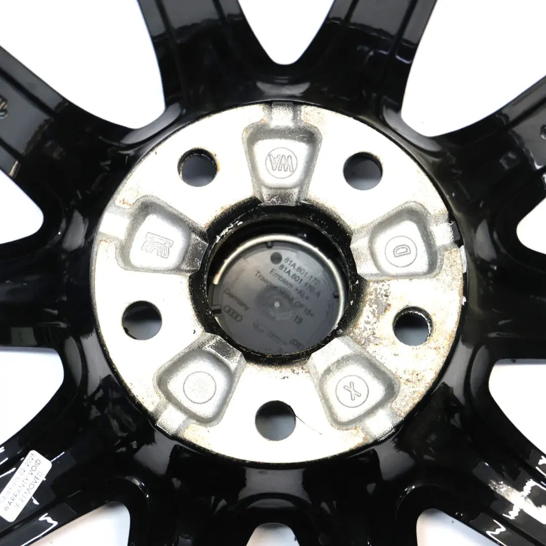 Mk2 RSQ3 F3 Audi Sport Schwarz Alufelge 21" 8.5J ET:38 für Audi mit Teilenummer 83A601025AG Audi Mk2 RSQ3 F3 Audi Sport Schwarz Alufelge 21" 8.5J ET:38 - SKU 83A601025AG-1 - Teilenummer 83A601025AG