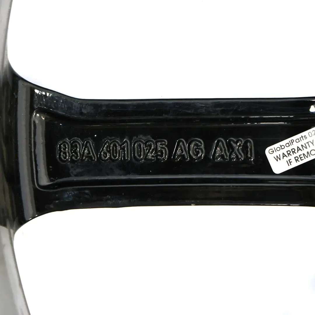 Mk2 RSQ3 F3 Jante Alliage Noir Audi Sport 21" 8.5J ET:38 Pour Audi - SKU 83A601025AG-1 - Numéro de pièce 83A601025AG