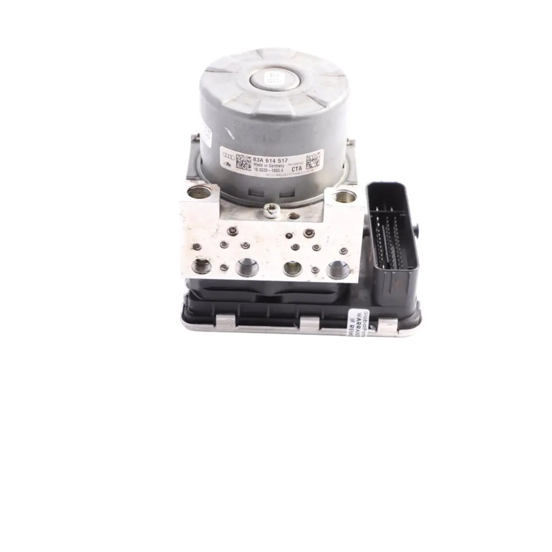 Brake Pump ABS Audi Q3 RSQ3 2.5 TFSI Module Control Braking Unit to with Part number 83A614517 Brake Pump ABS Audi Q3 RSQ3 2.5 TFSI Module Control Braking Unit - SKU 83A614517 - Part number 83A614517