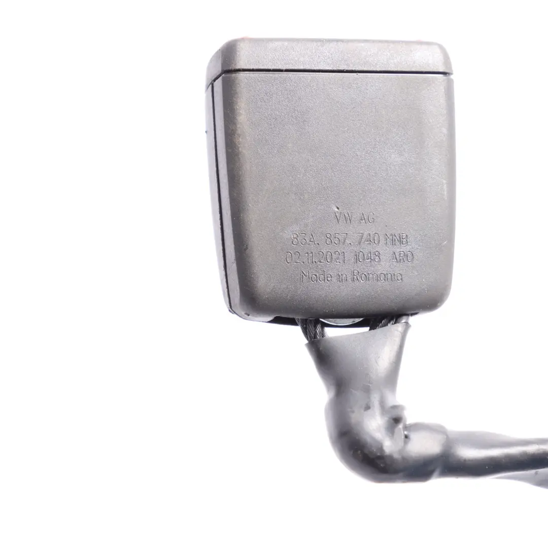 RSQ3 F3 Seat Belt Rear Centre Middle Seatbelt Buckle Black to Audi Q3 with Part number 83A857740 Audi Q3 RSQ3 F3 Seat Belt Rear Centre Middle Seatbelt Buckle Black - SKU 83A857740 - Part number 83A857740