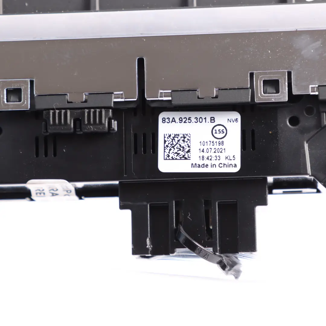 Audi Q3 RSQ3 F3 Switch Panel Hazard Button Start Stop PDC Drive Select 83A925301 - SKU 83A925301B - Part number 83A925301B