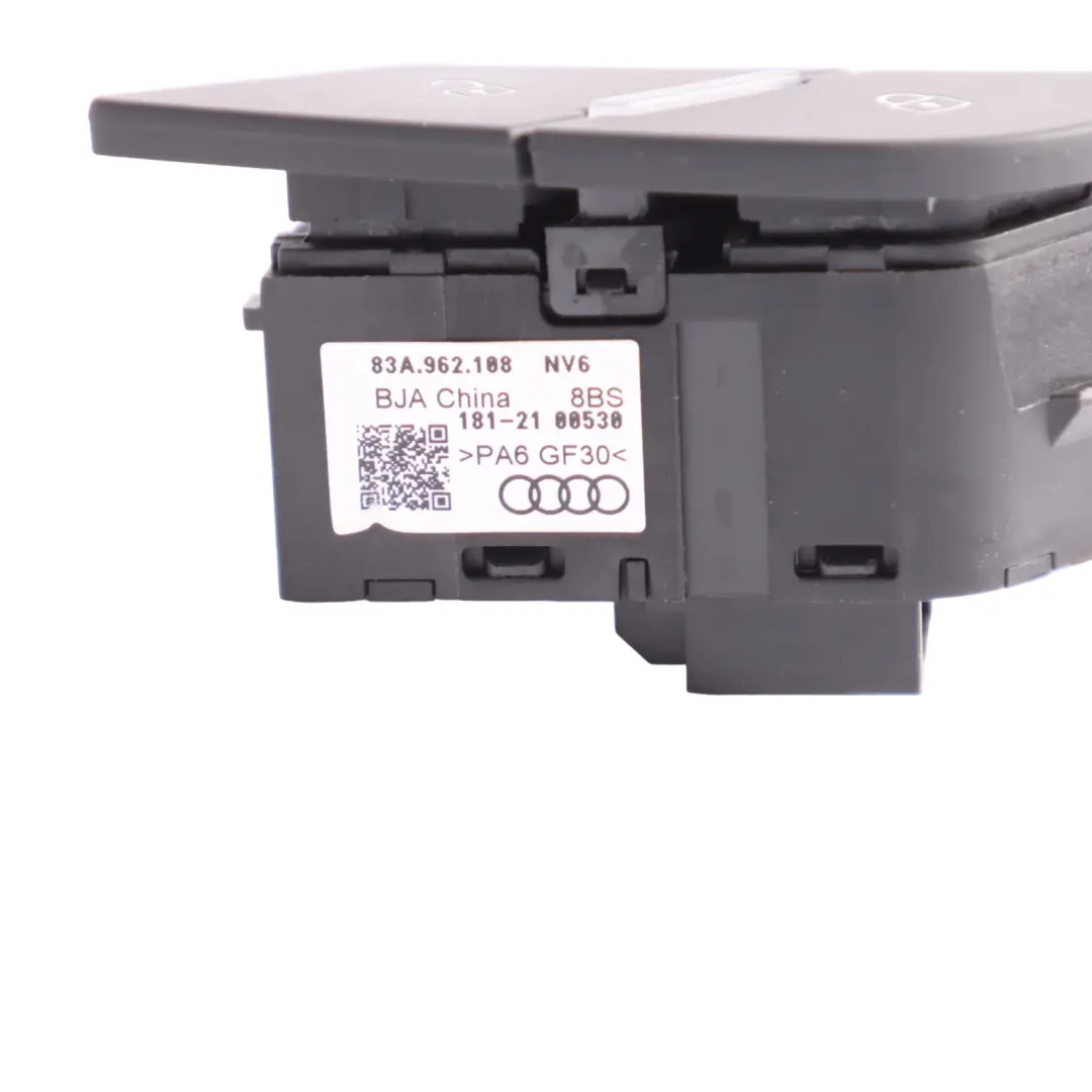 Audi Q3 F3 Botón Control Interruptor Cierre Centralizado Puerta - SKU 83A962108 - Número de pieza 83A962108