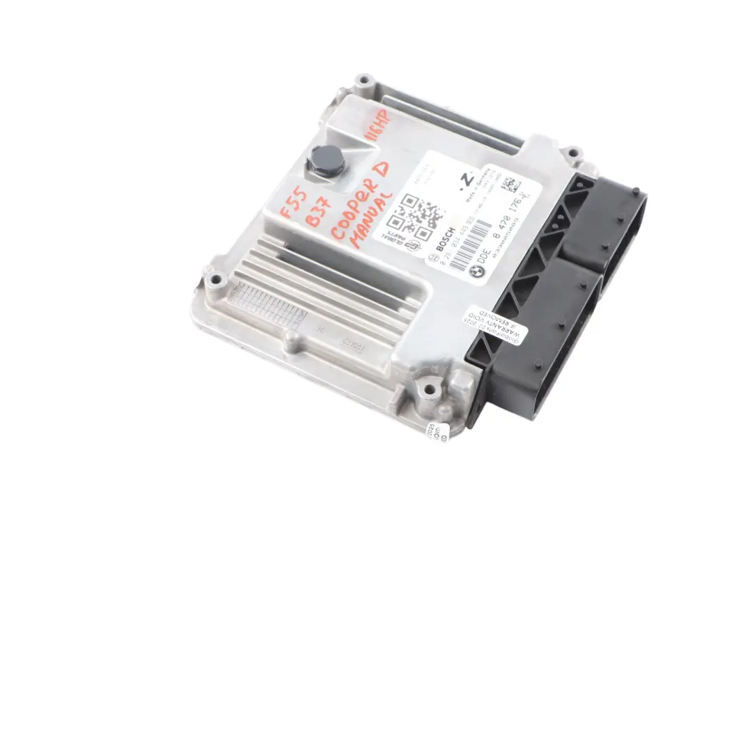 B37 1.5 116HP Engine Control Unit ECU DME Manual Mini Cooper D F55 F56 - SKU 8470176-5 - Part number 8470176
