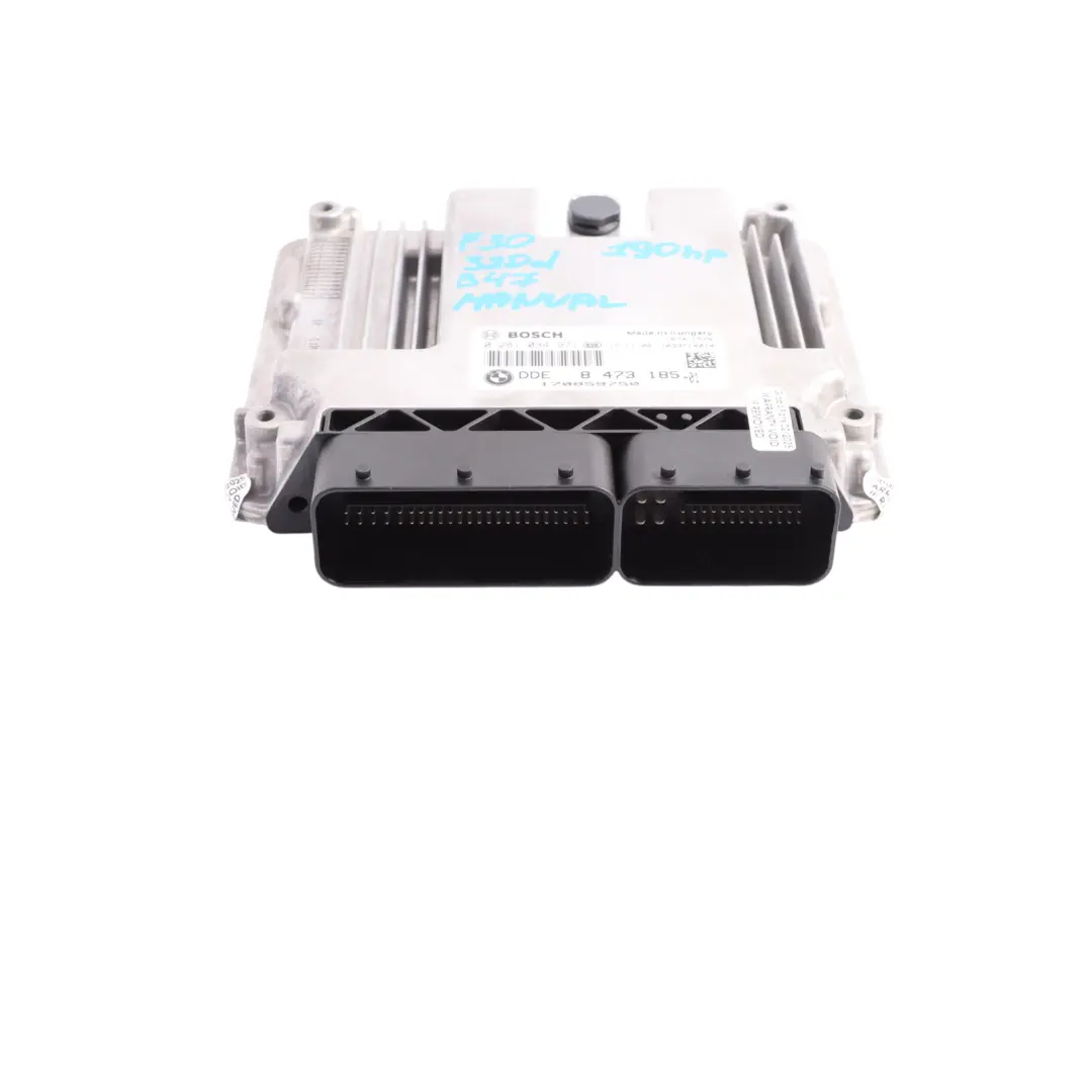 BMW F20 120d F30 320d F36 420d LCI B47 190HP Engine ECU DDE Manual - SKU 8473185-5 - Part number 8473185