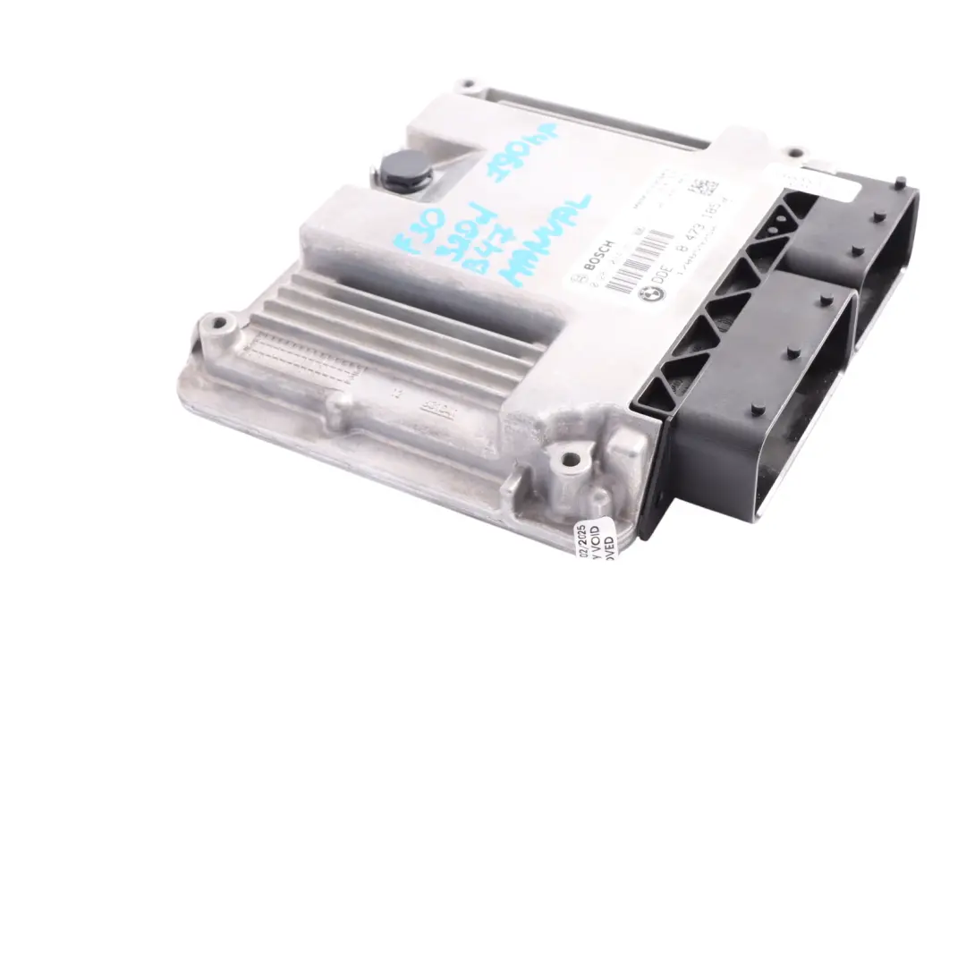 BMW F20 120d F30 320d F36 420d LCI B47 190HP Engine ECU DDE Manual - SKU 8473185-5 - Part number 8473185