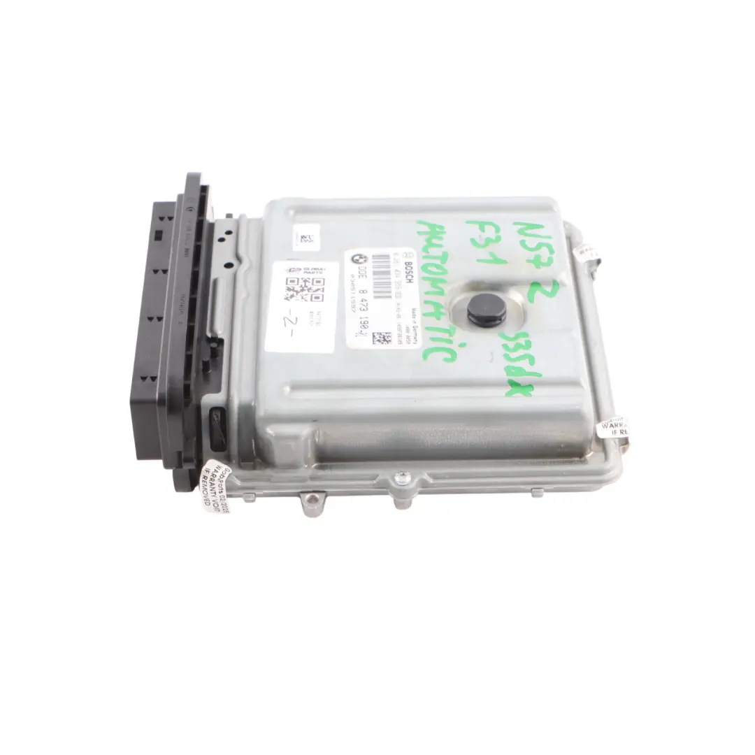 BMW F30 F31 335dx F33 F36 435dx N57Z 313HP Engine ECU DDE Automatic - SKU 8473190 - Part number 8473190