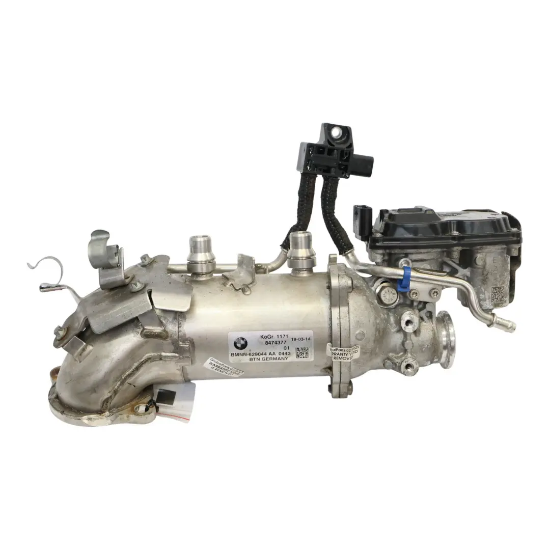 B57 Motor Diesel EGR Enfriador De La Válvula Escape Baja Presión para BMW G01 con número de pieza 8474377 BMW G01 B57 Motor Diesel EGR Enfriador De La Válvula Escape Baja Presión - SKU 8474377 - Número de pieza 8474377