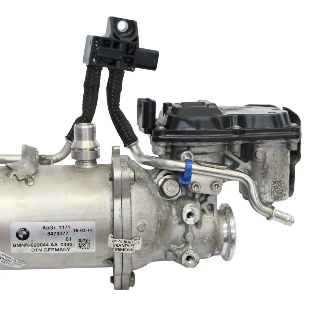 BMW G01 B57 Motor Diesel EGR Enfriador De La Válvula Escape Baja Presión - SKU 8474377 - Número de pieza 8474377