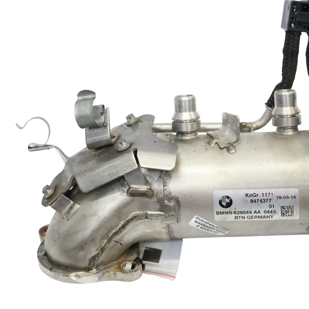 B57 Motor Diesel EGR Enfriador De La Válvula Escape Baja Presión para BMW G01 con número de pieza 8474377 BMW G01 B57 Motor Diesel EGR Enfriador De La Válvula Escape Baja Presión - SKU 8474377 - Número de pieza 8474377