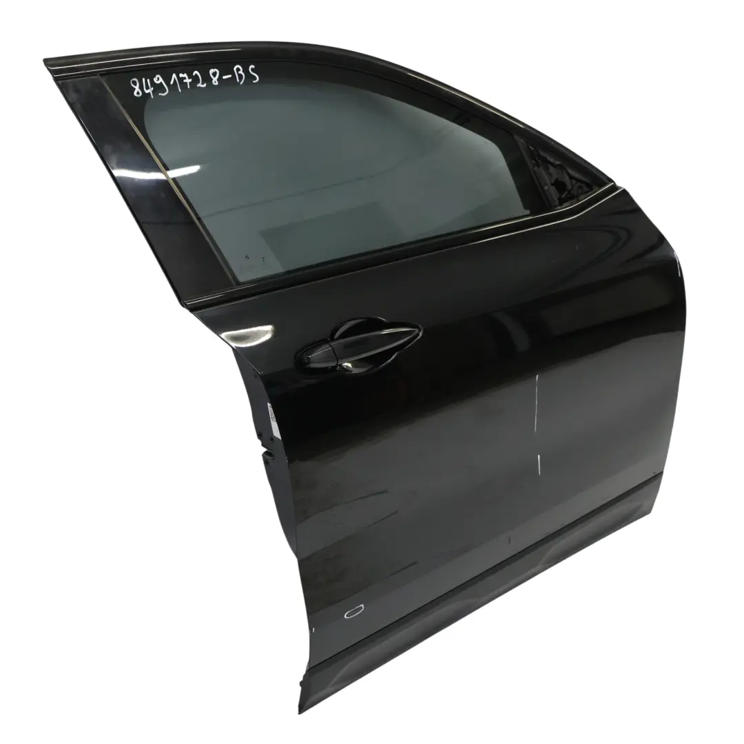 Door Front Right O/S Black Sapphire Metallic - 475 to BMW X2 F39 with Part number 8491728 BMW X2 F39 Door Front Right O/S Black Sapphire Metallic - 475 - SKU 8491728-BS - Part number 8491728