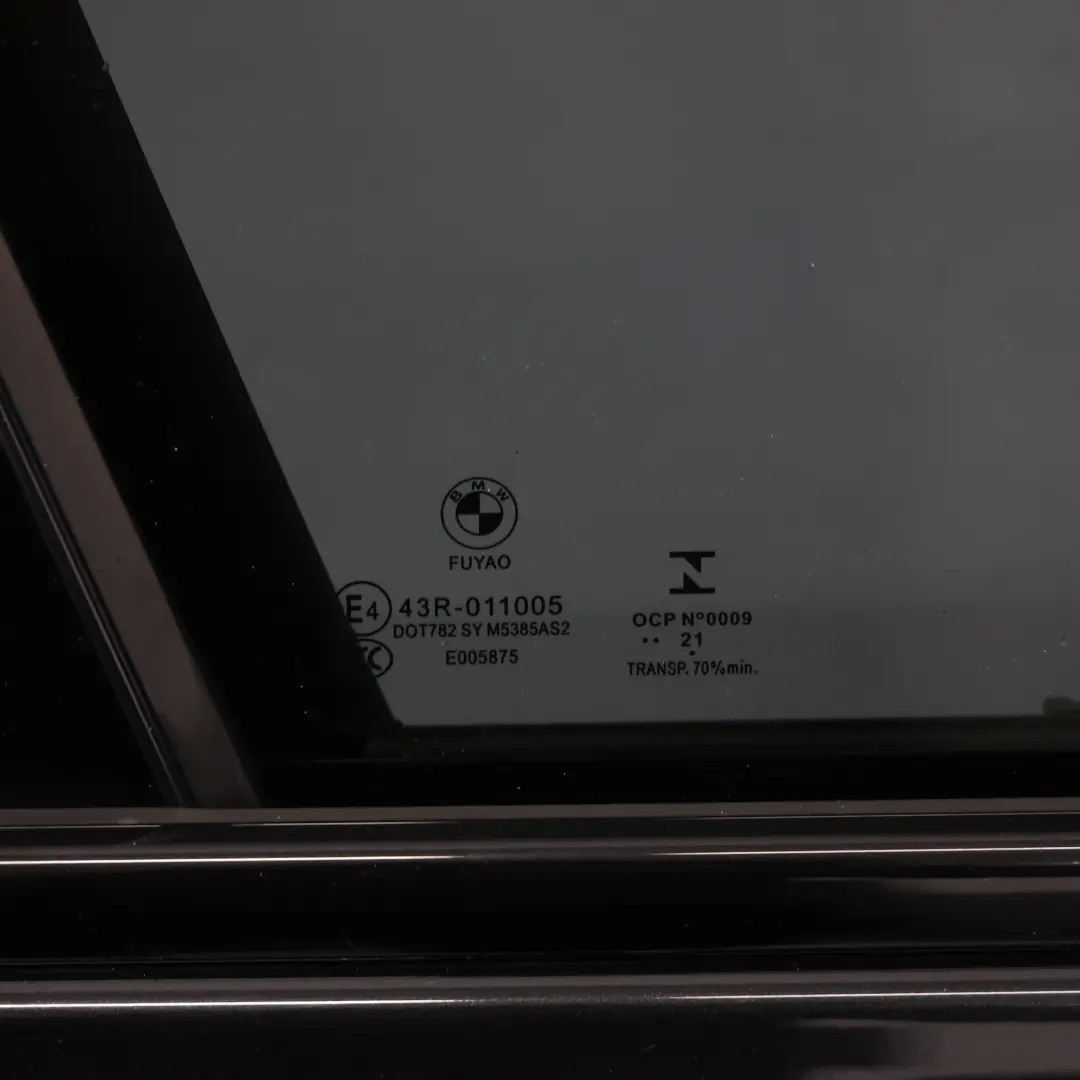 BMW X2 F39 Drzwi Przednie Prawe Black Sapphire Czarny Metalik - 475 - SKU 8491728-BS - Numer Części 8491728