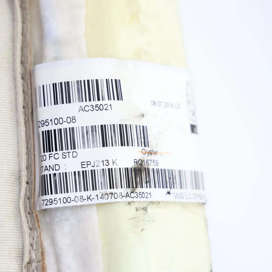 Vorder Sitz Untere Basis Abdeckung Stoff Leder Links Rechts für BMW F20 mit Teilenummer 8492143 BMW F20 Vorder Sitz Untere Basis Abdeckung Stoff Leder Links Rechts - SKU 8492143 - Teilenummer 8492143